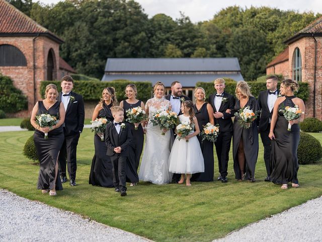 Sam and Emma's Wedding in Edwinstowe, Nottinghamshire 131