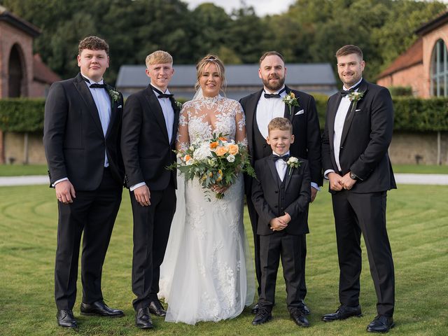 Sam and Emma's Wedding in Edwinstowe, Nottinghamshire 132