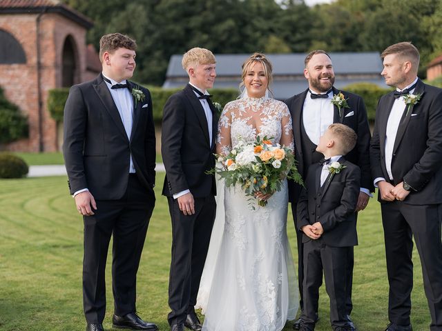 Sam and Emma's Wedding in Edwinstowe, Nottinghamshire 133