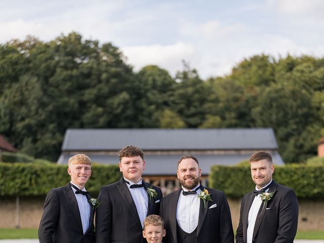 Sam and Emma's Wedding in Edwinstowe, Nottinghamshire 134
