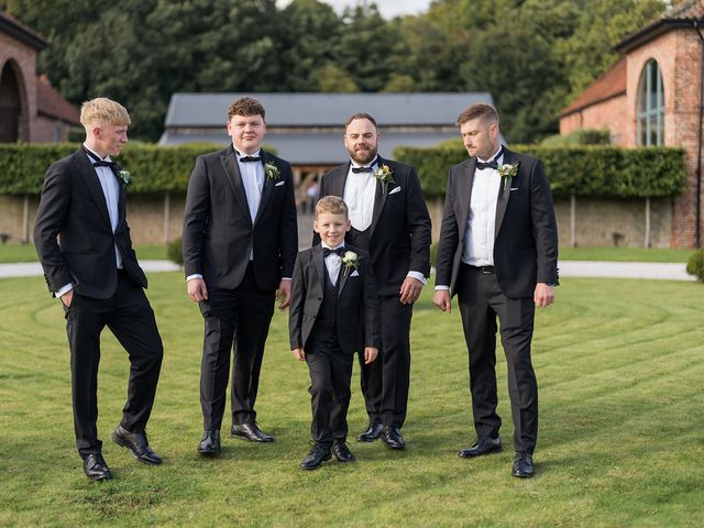 Sam and Emma's Wedding in Edwinstowe, Nottinghamshire 135