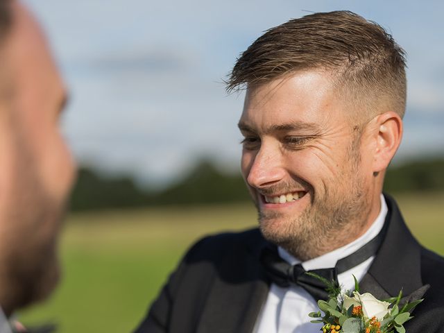 Sam and Emma's Wedding in Edwinstowe, Nottinghamshire 136