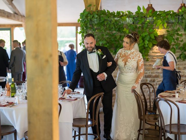 Sam and Emma's Wedding in Edwinstowe, Nottinghamshire 142