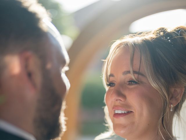 Sam and Emma's Wedding in Edwinstowe, Nottinghamshire 147