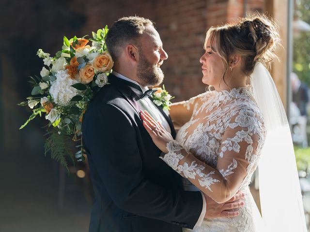 Sam and Emma's Wedding in Edwinstowe, Nottinghamshire 149