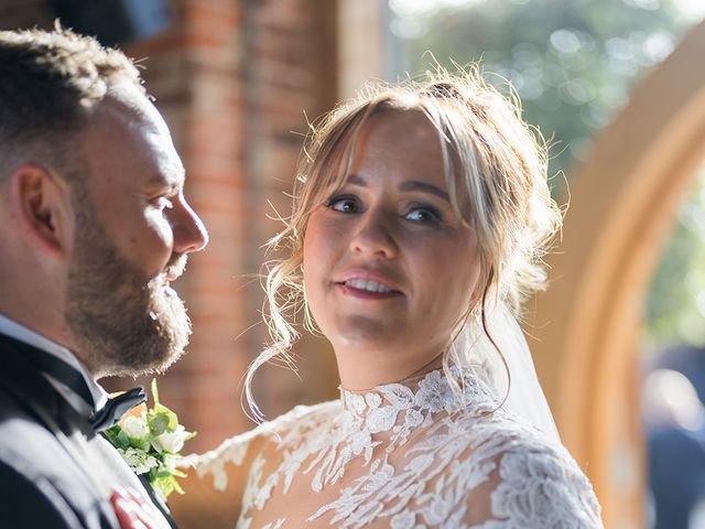 Sam and Emma's Wedding in Edwinstowe, Nottinghamshire 151