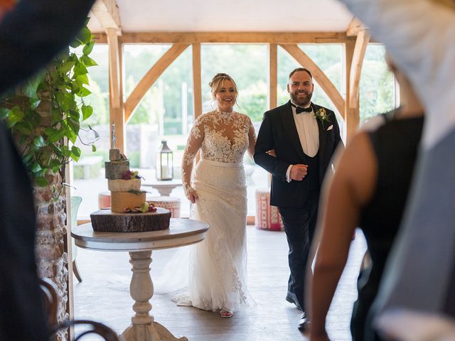 Sam and Emma's Wedding in Edwinstowe, Nottinghamshire 159