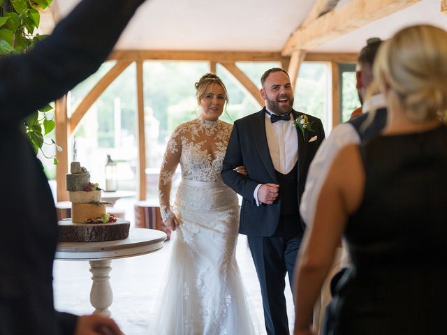 Sam and Emma's Wedding in Edwinstowe, Nottinghamshire 160