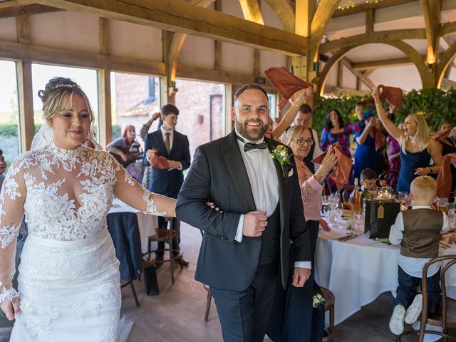 Sam and Emma's Wedding in Edwinstowe, Nottinghamshire 162
