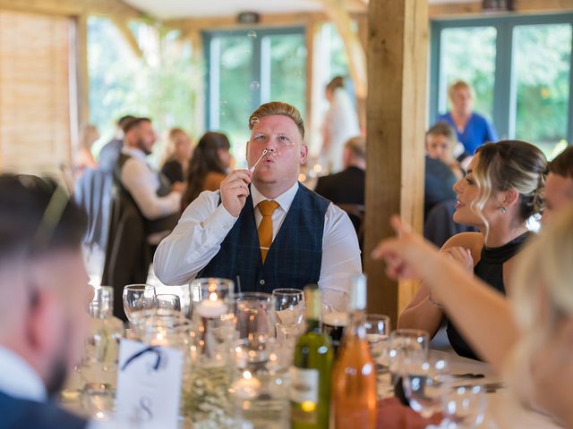Sam and Emma's Wedding in Edwinstowe, Nottinghamshire 163