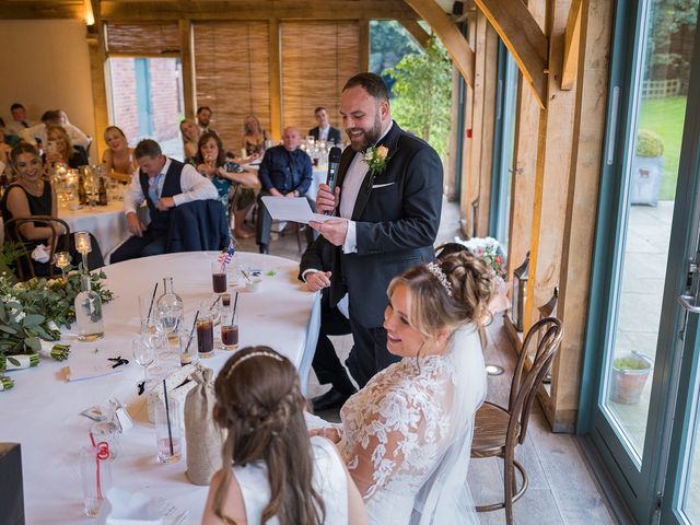 Sam and Emma's Wedding in Edwinstowe, Nottinghamshire 173