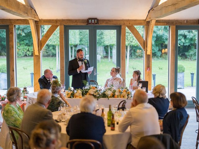 Sam and Emma's Wedding in Edwinstowe, Nottinghamshire 174
