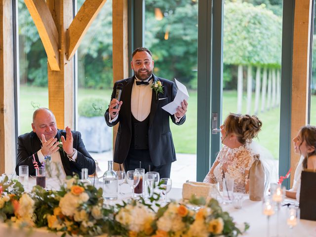 Sam and Emma's Wedding in Edwinstowe, Nottinghamshire 176