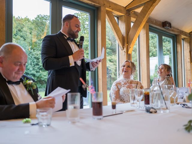 Sam and Emma's Wedding in Edwinstowe, Nottinghamshire 177