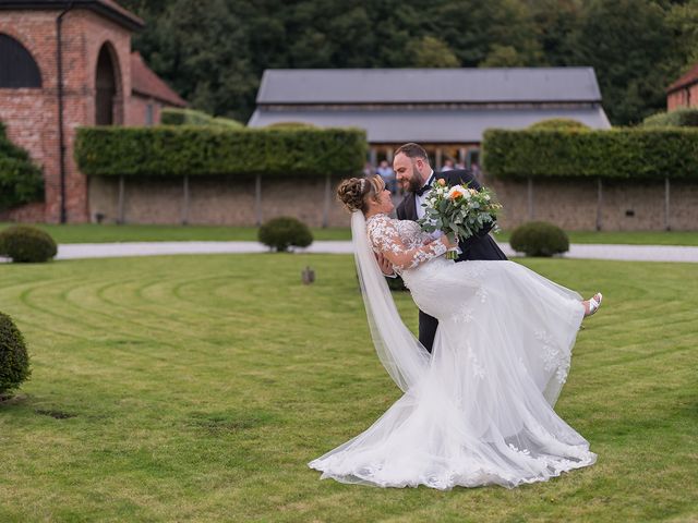Sam and Emma's Wedding in Edwinstowe, Nottinghamshire 193