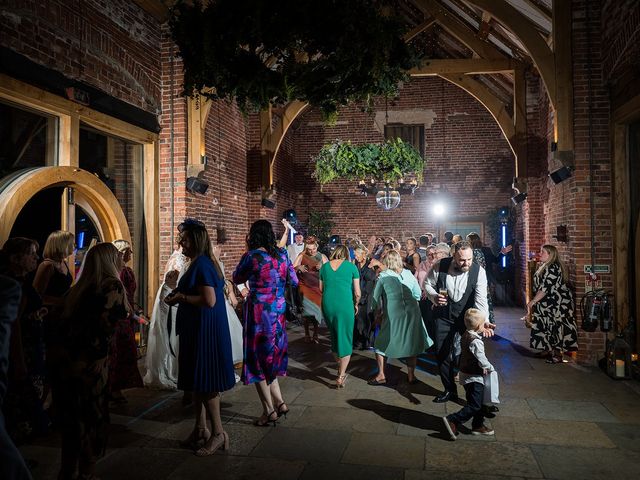 Sam and Emma's Wedding in Edwinstowe, Nottinghamshire 211