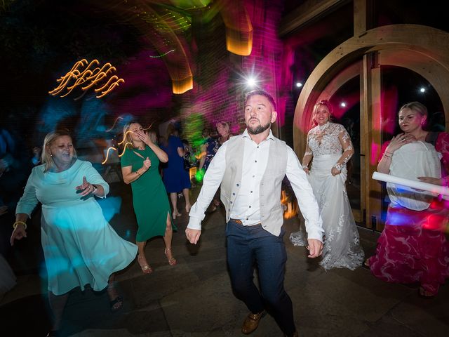Sam and Emma's Wedding in Edwinstowe, Nottinghamshire 213