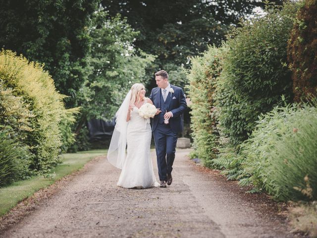 Edward and Danielle&apos;s Wedding in Wadenhoe, Northamptonshire 28