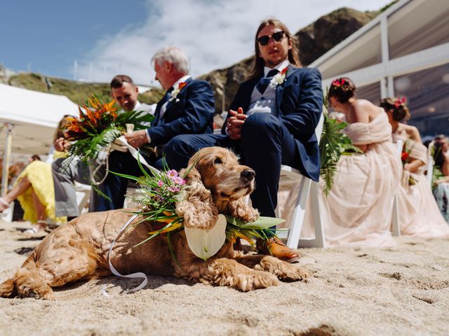 Paul and Danielle&apos;s Wedding in Newquay, Cornwall 17