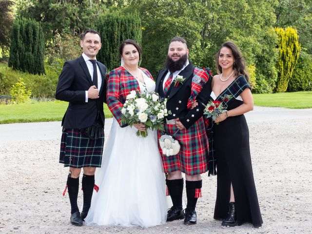 Adriana and Andrei&apos;s Wedding in Pitlochry, Perthshire 28