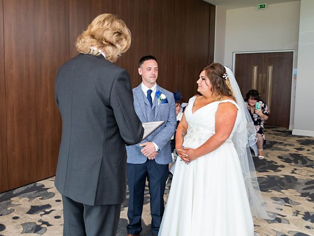 James and Natasha&apos;s Wedding in Tewkesbury, Gloucestershire 176