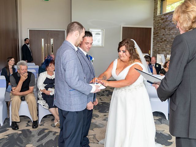 James and Natasha&apos;s Wedding in Tewkesbury, Gloucestershire 191