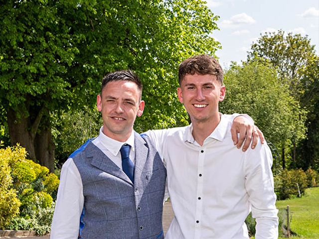 James and Natasha&apos;s Wedding in Tewkesbury, Gloucestershire 344