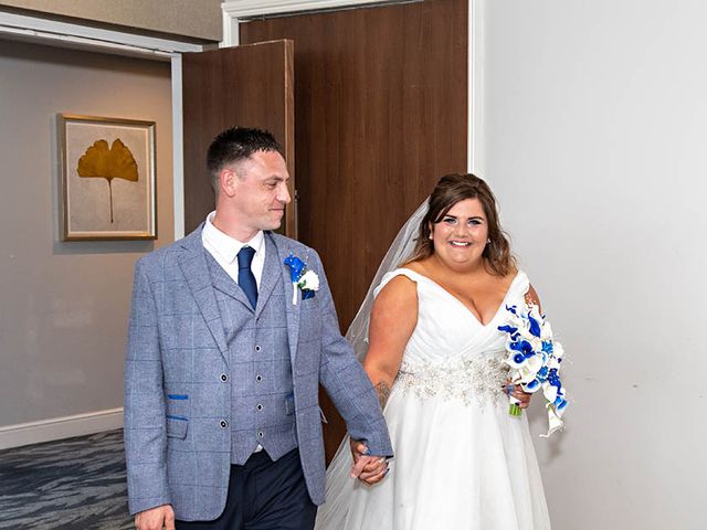 James and Natasha&apos;s Wedding in Tewkesbury, Gloucestershire 357