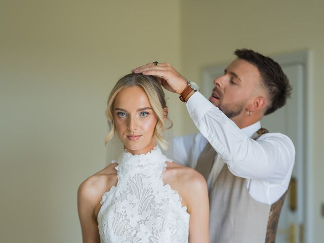 Jack and Emma's Wedding in Ashbourne, Derbyshire 34