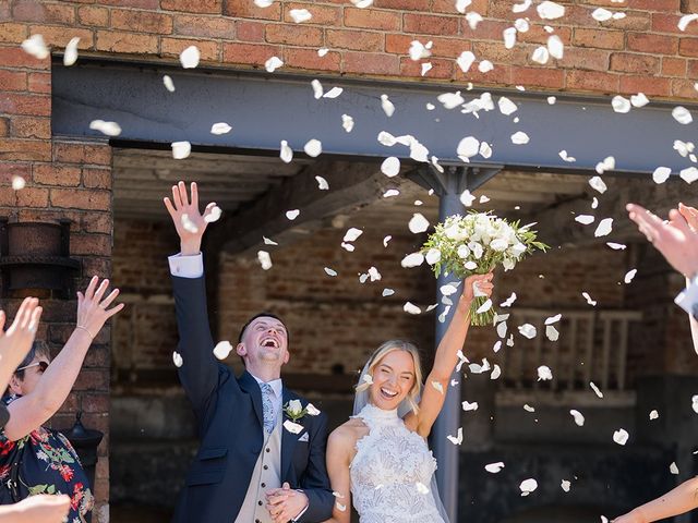 Jack and Emma's Wedding in Ashbourne, Derbyshire 87