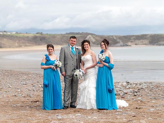 Brian and Faye&apos;s Wedding in Gower, Swansea 31