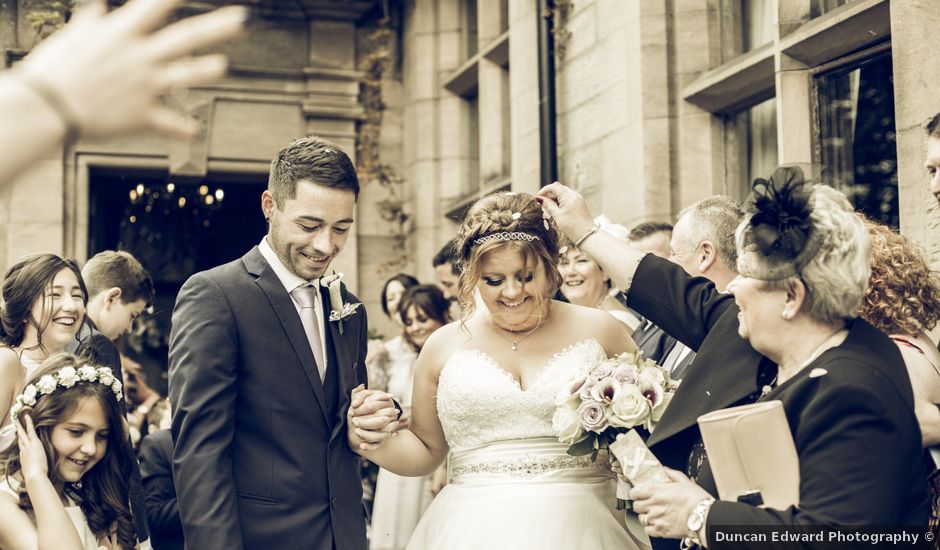 Alex and Amy's Wedding in Alnwick, Northumberland