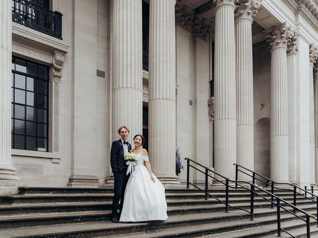 Vadim and Yuu&apos;s Wedding in Marylebone, West Central London 5