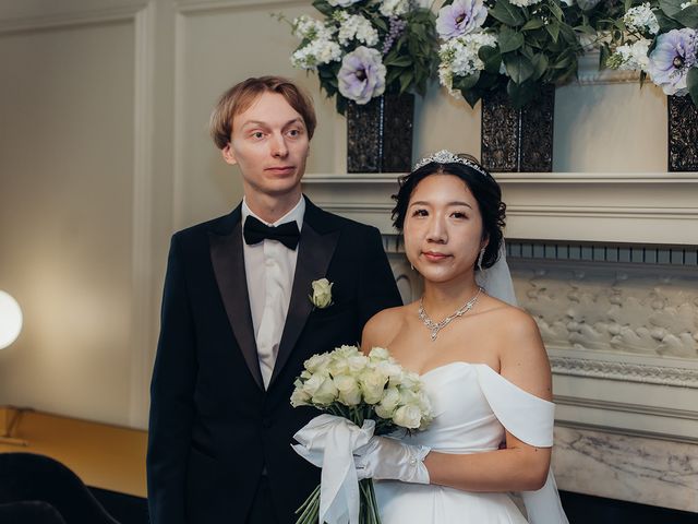 Vadim and Yuu&apos;s Wedding in Marylebone, West Central London 24