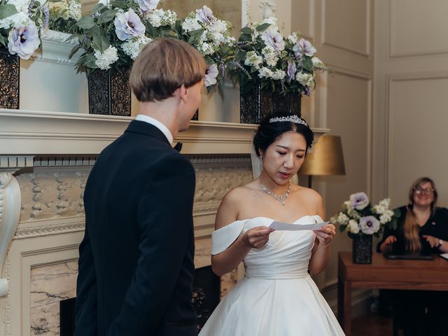 Vadim and Yuu&apos;s Wedding in Marylebone, West Central London 28