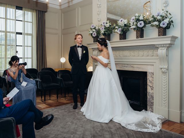 Vadim and Yuu&apos;s Wedding in Marylebone, West Central London 29