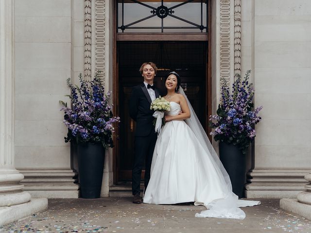 Vadim and Yuu&apos;s Wedding in Marylebone, West Central London 40