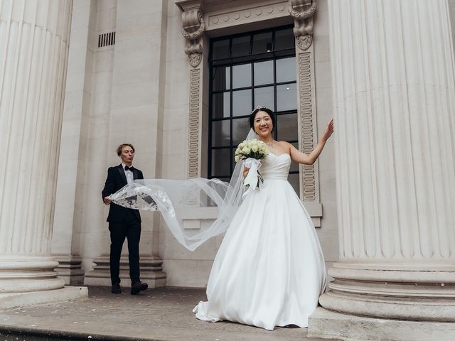 Vadim and Yuu&apos;s Wedding in Marylebone, West Central London 44