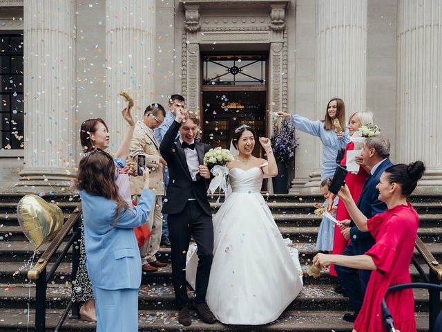 Vadim and Yuu&apos;s Wedding in Marylebone, West Central London 50