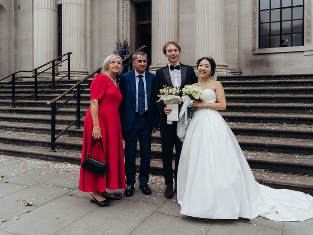 Vadim and Yuu&apos;s Wedding in Marylebone, West Central London 51