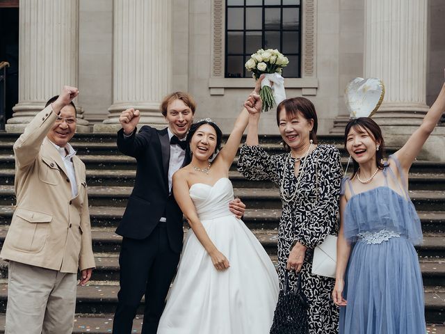 Vadim and Yuu&apos;s Wedding in Marylebone, West Central London 52