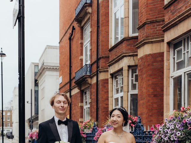 Vadim and Yuu&apos;s Wedding in Marylebone, West Central London 53