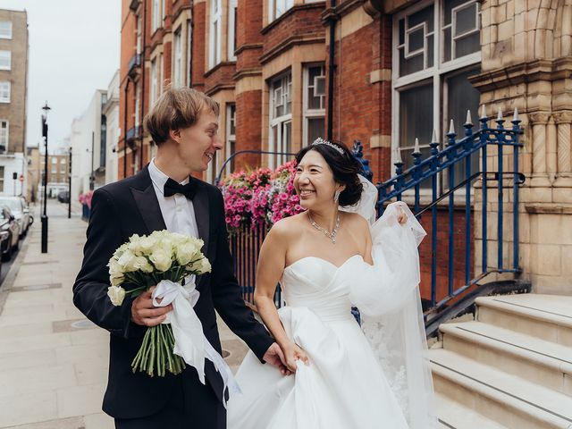 Vadim and Yuu&apos;s Wedding in Marylebone, West Central London 54