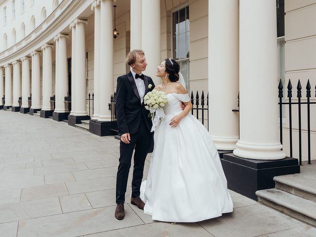 Vadim and Yuu&apos;s Wedding in Marylebone, West Central London 59