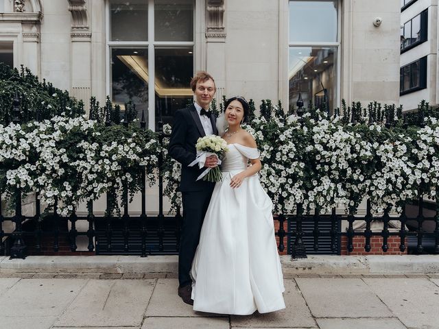 Vadim and Yuu&apos;s Wedding in Marylebone, West Central London 65