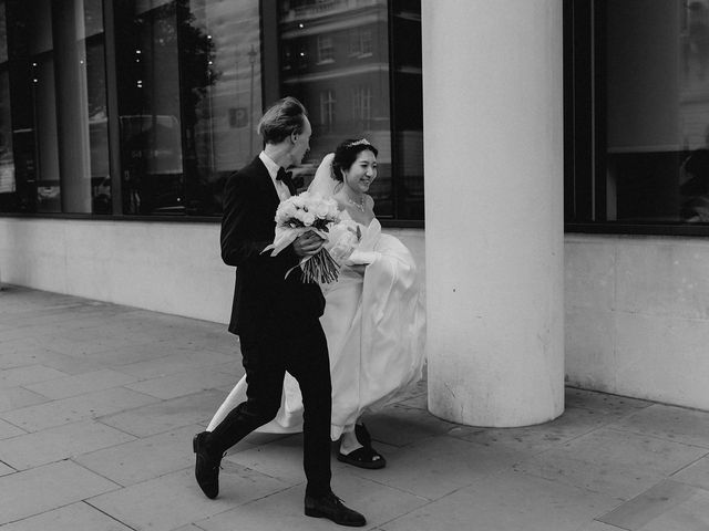 Vadim and Yuu&apos;s Wedding in Marylebone, West Central London 66