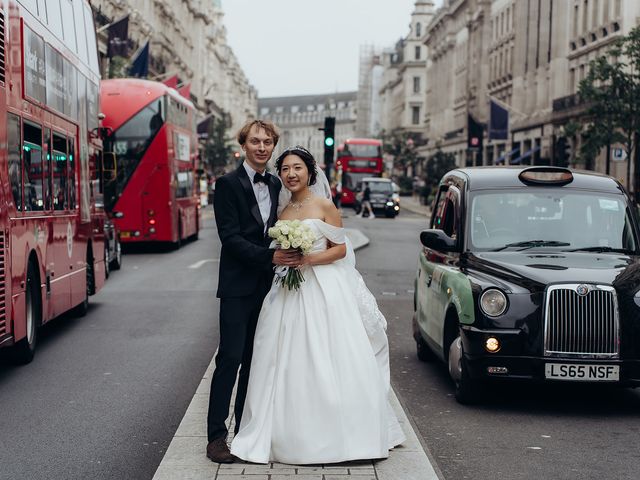 Vadim and Yuu&apos;s Wedding in Marylebone, West Central London 71