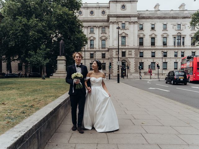 Vadim and Yuu&apos;s Wedding in Marylebone, West Central London 77