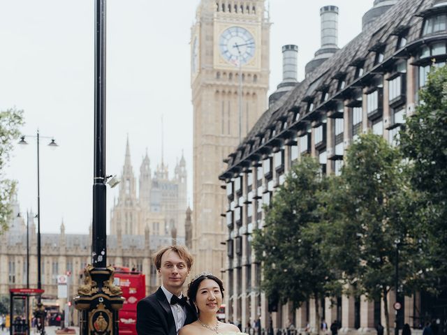 Vadim and Yuu&apos;s Wedding in Marylebone, West Central London 78