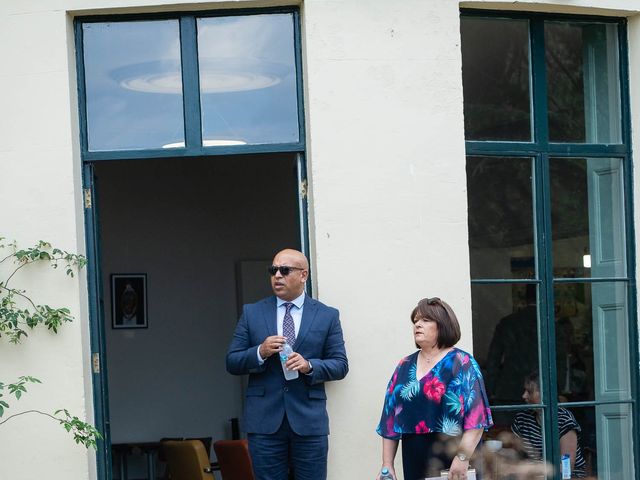 Nick and Leila's Wedding in London - East, East London 11